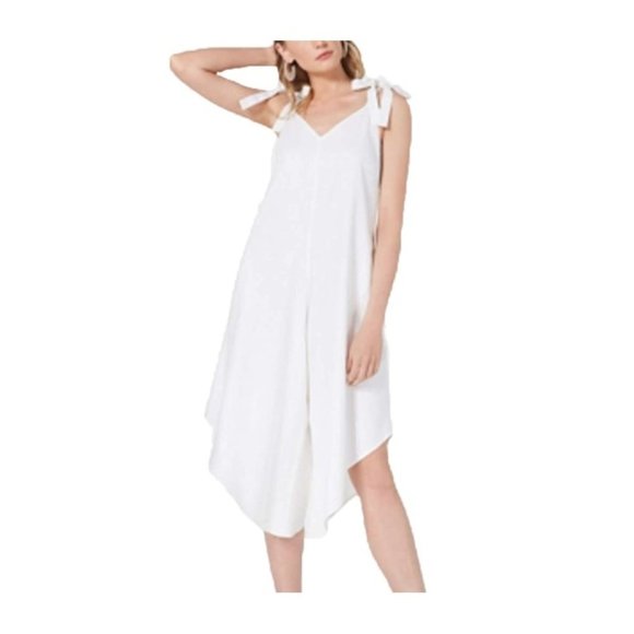Royalty New York Pants - Royalty Clothing Asymmetrical Tie-Strap Jumpsuit